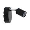 Spot Carolina IP44 max1x_W GU10 Anthracite 230V Métal - Pas cher