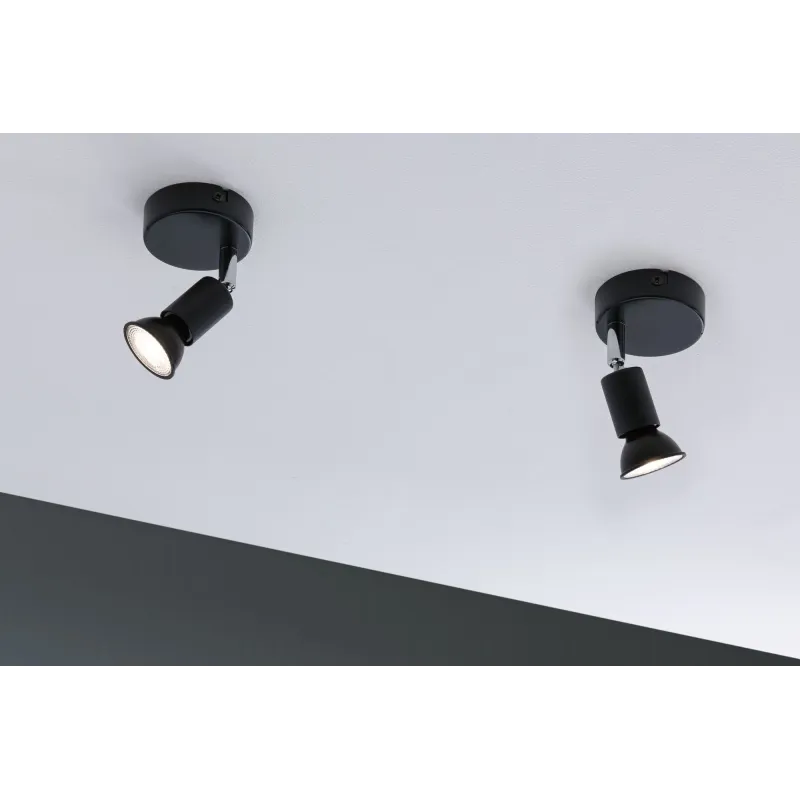 Spot Carolina IP44 max1x_W GU10 Anthracite 230V Métal - Pas cher