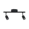 Spot Carolina IP44 max2x_W GU10 Anthracite 230V Métal - Pas cher