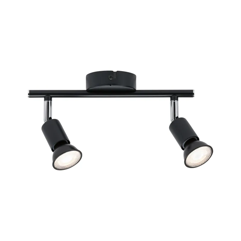 Spot Carolina IP44 max2x_W GU10 Anthracite 230V Métal - Pas cher