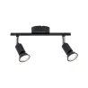 Spot Carolina IP44 max2x_W GU10 Anthracite 230V Métal - Pas cher