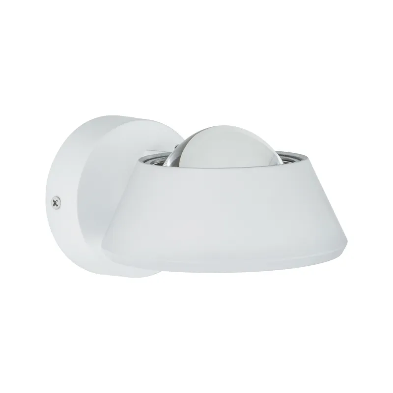 WallCeiling Sabik IP44 LED gradable 13W Blanc dépoli 230V plastique...
