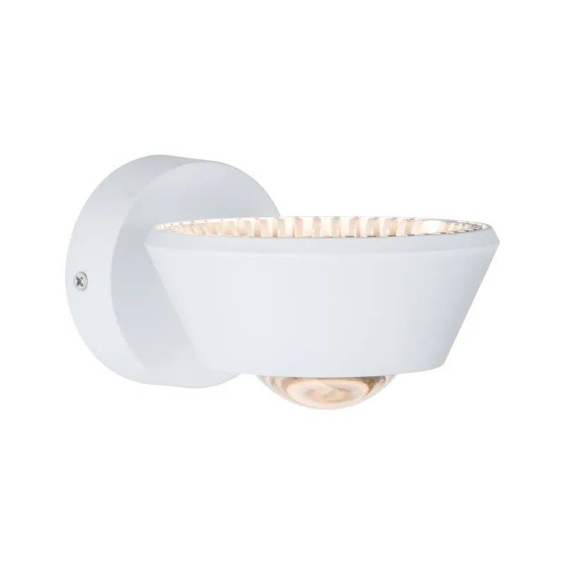 WallCeiling Sabik IP44 LED gradable 13W Blanc dépoli 230V plastique...