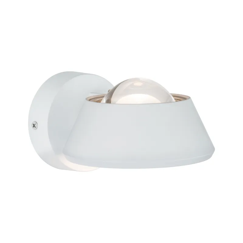 WallCeiling Sabik IP44 LED gradable 13W Blanc dépoli 230V plastique...