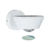WallCeiling Sabik IP44 LED gradable 13W Blanc dépoli 230V plastique...