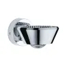 WallCeiling Sabik IP44 LED gradable 13W Chrome mat 230V plastique -...