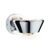 WallCeiling Sabik IP44 LED gradable 13W Chrome mat 230V plastique -...
