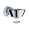 WallCeiling Sabik IP44 LED gradable 13W Chrome mat 230V plastique -...