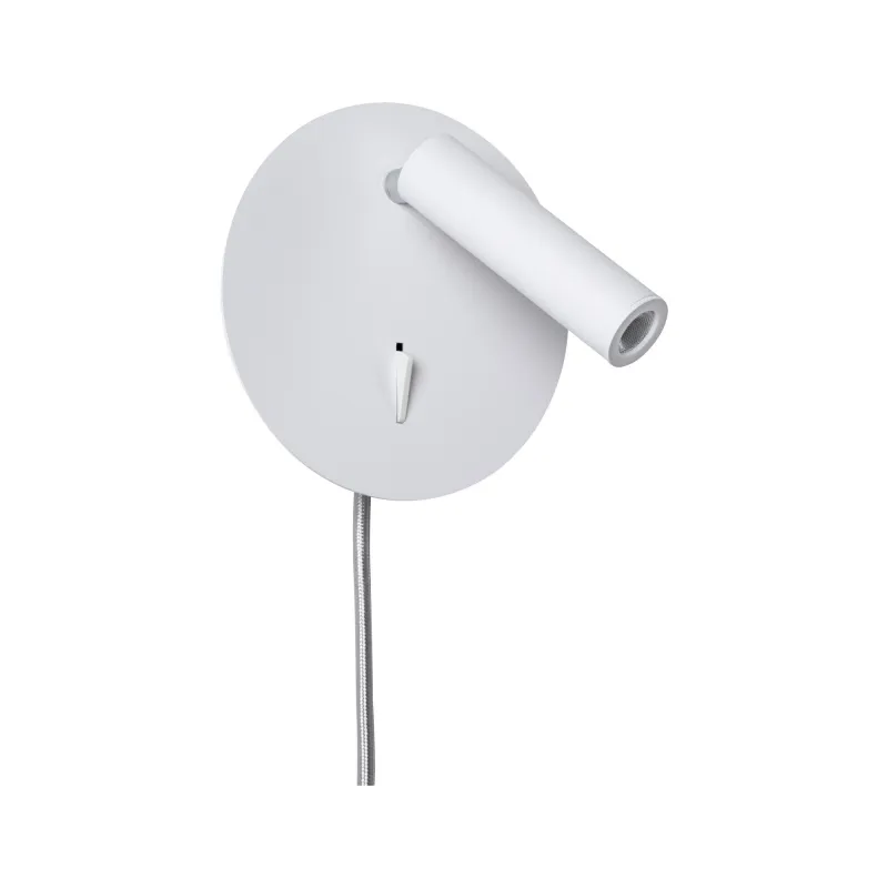 Applique LED WallCeiling Tabari 4W Blanc/Chrome 230V métal - Pas cher