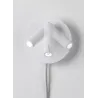 Applique LED WallCeiling Tabari 4W Blanc/Chrome 230V métal - Pas cher
