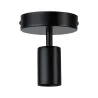 Plafonnier Neordic Malja max1x40W E27 Noir 230V métal - Pas cher