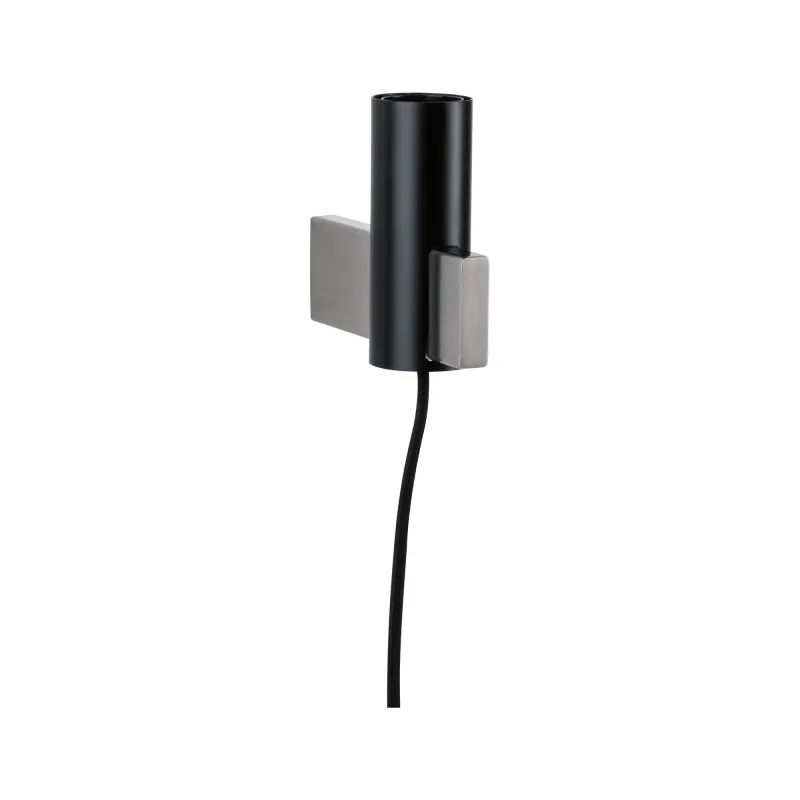 Applique Neordic Aik max.1x40W E27 Noir 230V Métal - Pas cher