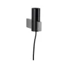 Applique Neordic Aik max.1x40W E27 Noir 230V Métal - Pas cher