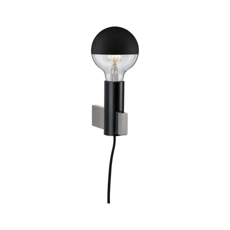 Applique Neordic Aik max.1x40W E27 Noir 230V Métal - Pas cher
