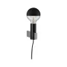 Applique Neordic Aik max.1x40W E27 Noir 230V Métal - Pas cher