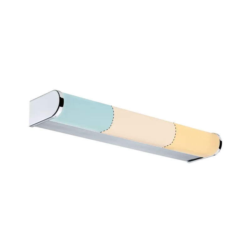 WallCeiling FR Arneb IP44 LED 1x_W TunW 300mm Chrome 230V Métal/Acr...