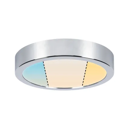 WallCeiling FR Aviar IP44 LED _W TunW 220mm Chrome 230V plastique -...