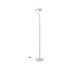 Lampadaire Ramos grad LED 11W Blc dépoli Chrome 230 V Synthétique/M...