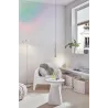 Lampadaire Ramos grad LED 11W Blc dépoli Chrome 230 V Synthétique/M...