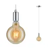 Suspensions Larus IP44 max1x20W E27 chrome 230V métal - Pas cher