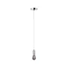 Suspensions Larus IP44 max1x20W E27 chrome 230V métal - Pas cher