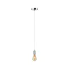 Suspensions Larus IP44 max1x20W E27 chrome 230V métal - Pas cher