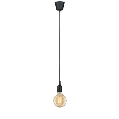 Suspension Ketil IP44 max1x20W E27 noir 230V silicone/plastique - P...