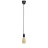 Suspension Ketil IP44 max1x20W E27 noir 230V silicone/plastique - P...