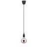 Lum en susp Neordic Ketil max1x20W E27 Noir 230V silicone/plastique...