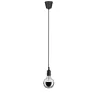 Lum en susp Neordic Ketil max1x20W E27 Noir 230V silicone/plastique...
