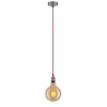 Lum en susp Neordic Eldar max1x20W E27 Rouge/Bruni 230V Métal - Pas...