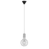 Lum en susp Neordic Jano max1x20W E27 Gris/Noir 230V béton/plastiqu...