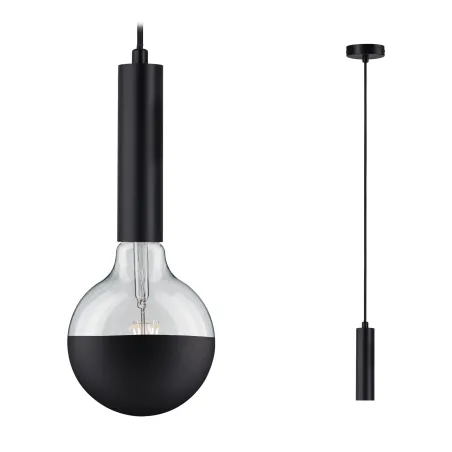 Suspension Neordic Kine max 1x20W E27 Noir 230V métal - Pas cher