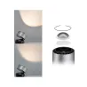L à poser Lento grad LED 1x3,5W Noir/Alu brossé 230V aluminium - Pa...