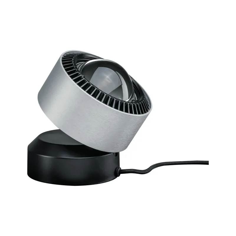 L à poser Lento grad LED 1x3,5W Noir/Alu brossé 230V aluminium - Pa...