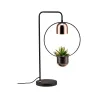Lampe à poser Neordic Fanja max 1x20W GU10 Noir/cuivre 230V métal -...
