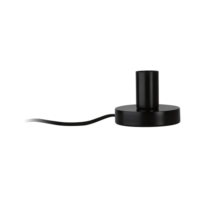Lampe à poser Neordic Haldor max 1x20W E27 Noir 230V métal - Pas cher