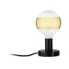 Lampe à poser Neordic Haldor max 1x20W E27 Noir 230V métal - Pas cher