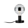 Lampe à poser Neordic Haldor max 1x20W E27 Noir 230V métal - Pas cher