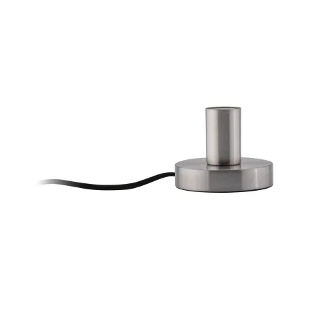 Lampe à poser Neordic Haldor max 1x20W E27 Acier brossé 230V métal ...