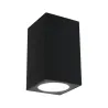 Lum en saillie ext 230V Flame 1x3W IP54 3000K Alu Dark Grey - Pas cher