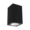 Lum en saillie ext 230V Flame 1x3W IP54 3000K Alu Dark Grey - Pas cher