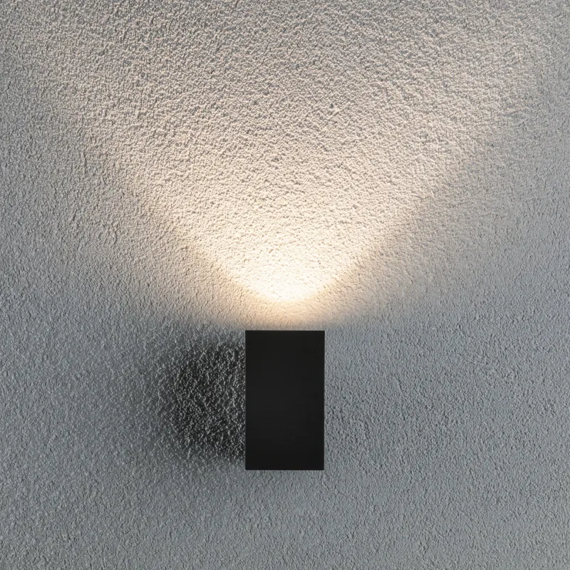 Lum en saillie ext 230V Flame 1x3W IP54 3000K Alu Dark Grey - Pas cher