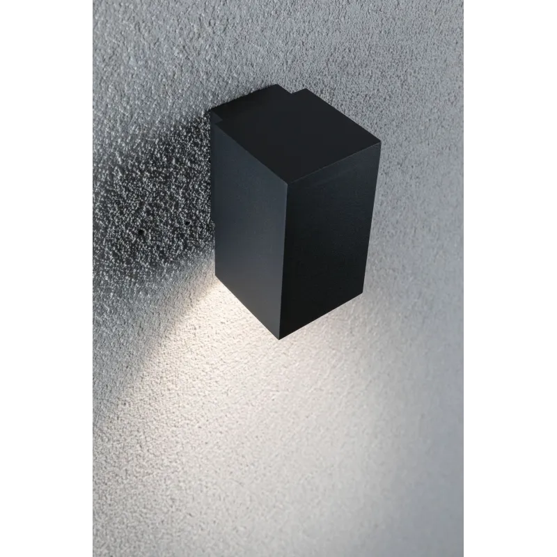 Lum en saillie ext 230V Flame 1x3W IP54 3000K Alu Dark Grey - Pas cher