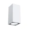 Lum en saillie ext 230V Flame 2x3W IP54 3000K Alu Signal White - Pa...