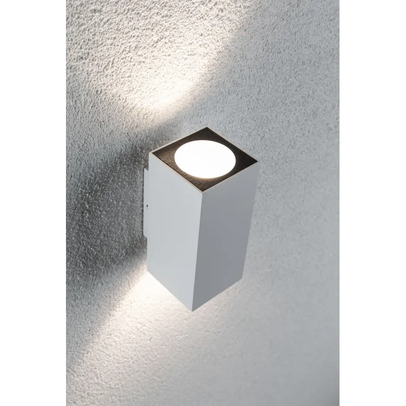 Lum en saillie ext 230V Flame 2x3W IP54 3000K Alu Signal White - Pa...