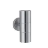 Ext 230V STD flammé IP44 max. 2x35W GU10 inox brossé - Pas cher