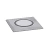 ENC de sol extérieur 230V IP65 3000K 2W déco square - Pas cher