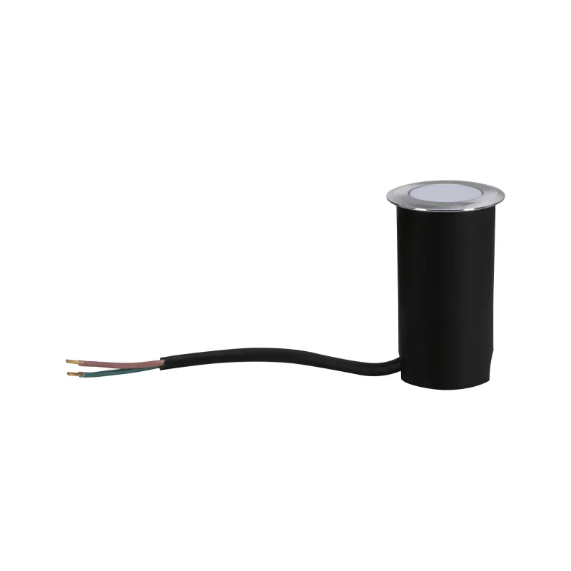 ENC de sol extérieur 230V IP65 3000K 2W rond - Pas cher