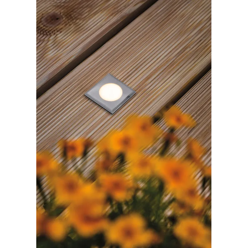 ENC de sol extérieur 230V IP65 3000K 2W square - Pas cher